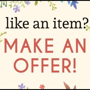 Like an item, make an offer